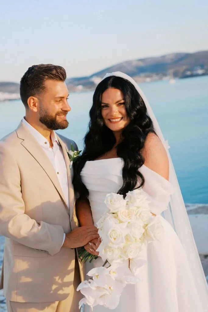 Caitlin and Damon wedding film, Greece
