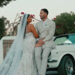 Maria and Bryan at their wedding at Island Art and Taste, Athens Riviera, Greece, filmed by Konstantinos Liopetas