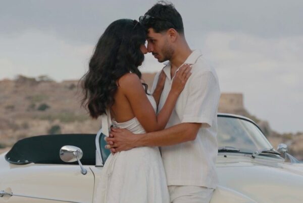 Omer and Ron at their wedding at Art Villas Greece, Crete, filmed by Konstantinos Liopetas