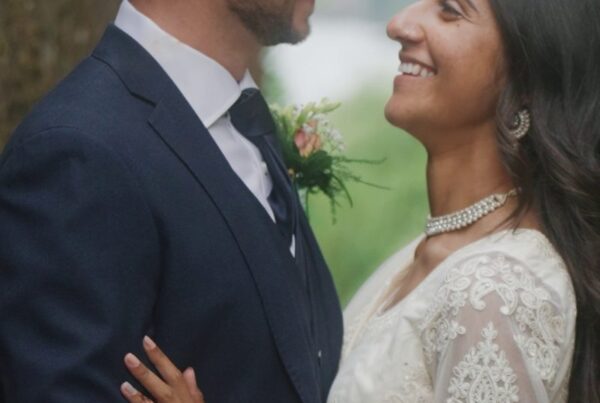 Tia and Richard at their wedding at Dartmouth, Devon, England, filmed by Konstantinos Liopetas