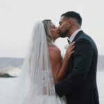 Vicky and Lenny at their wedding at Island Art and Taste, Athens Riviera, Greece, filmed by Konstantinos Liopetas